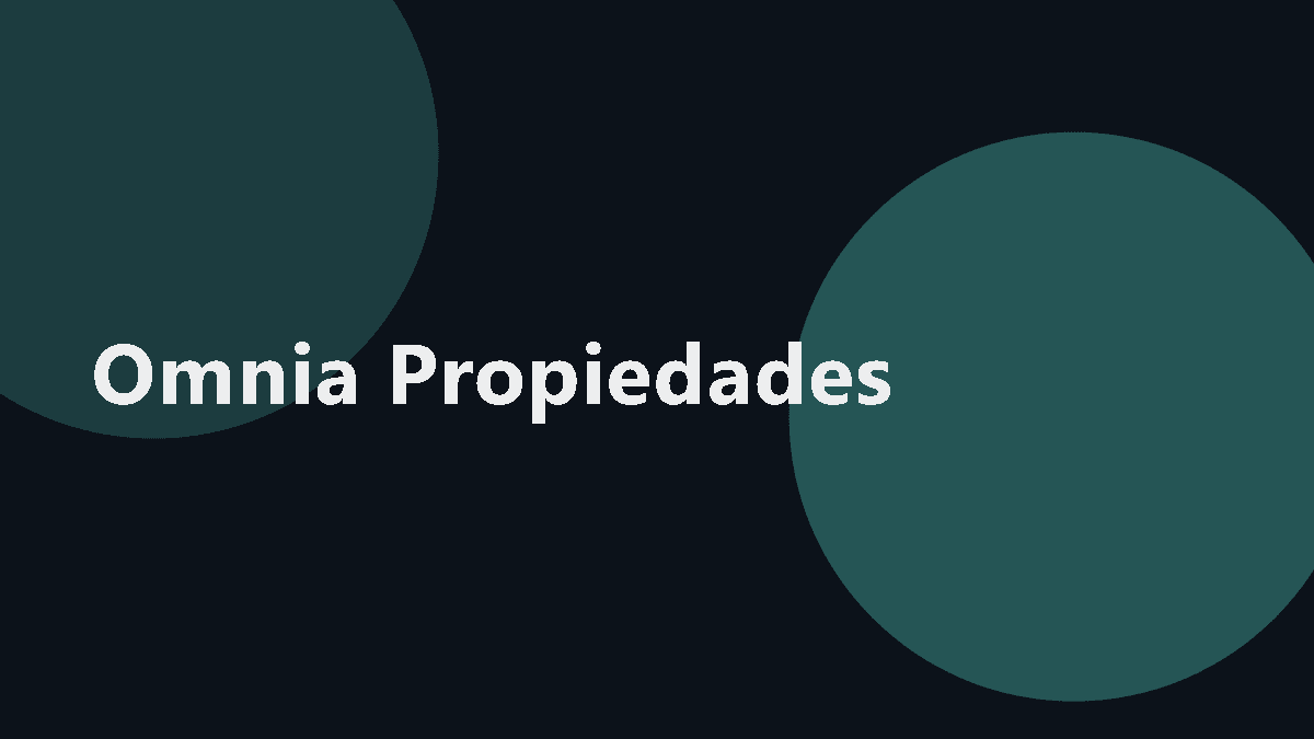 Imagen de Omnia Propiedades